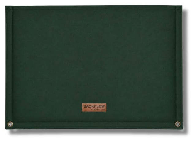 Hunter green RPZ insulation cover